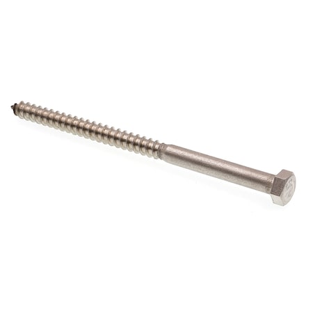Prime-Line Hex Lag Screw 3/8in X 6in Grade 18-8 Stainless Steel 10PK 9056579